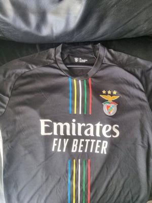 Benfica football shirt official replica, like new, away 2023-2024 XL