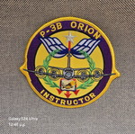P-3B ORION INSTRUCTOR patch new