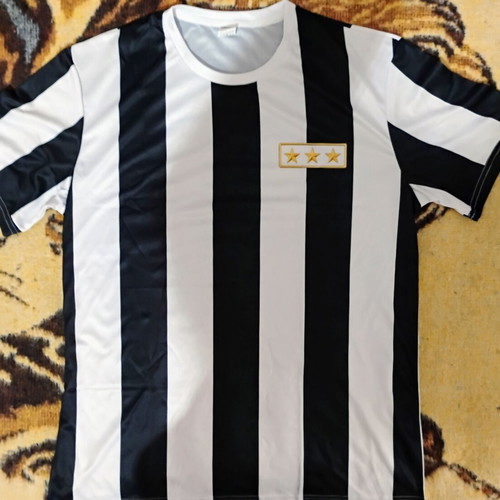 Juventus FC 1897 centenary jersey with three stars, size XL