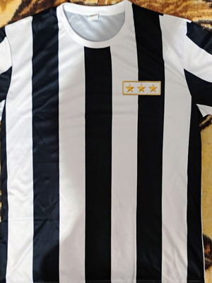 Juventus FC 1897 centenary jersey with three stars, size XL