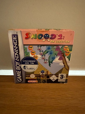 Game Boy Advance Snood 2 On Vacation σφραγισμένο νέο παιχνίδι