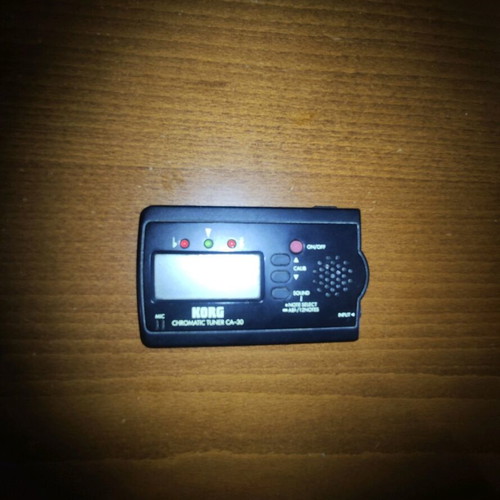 Korg tuner metronome used