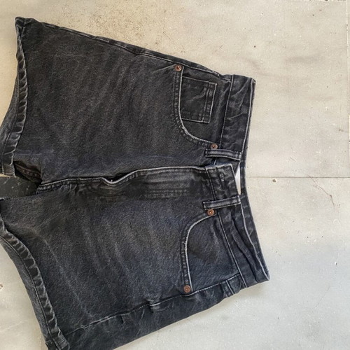 Zara black bermuda shorts size S