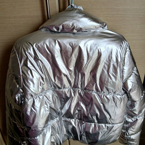 Only jacket new, silver, size XS