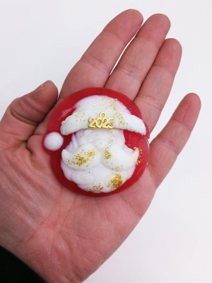 Santa Claus soap new with glycerin scent