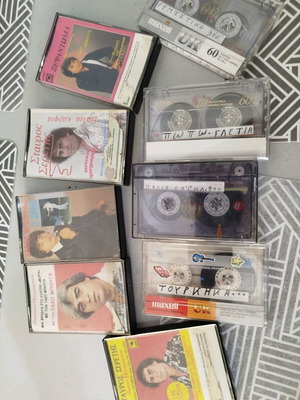 Cassette tapes like new, old laiko 70s 80s, set of 10