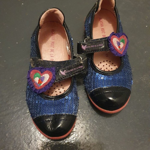 Agatha Ruiz de la Prada ballerinas size 25 like new, multicolored