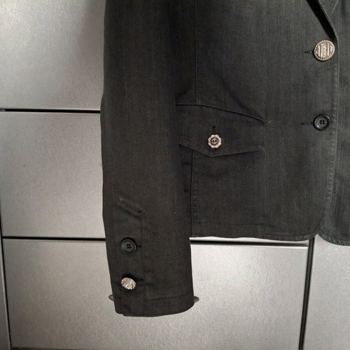 Denny Rose denim jacket grey-blue like new with lining