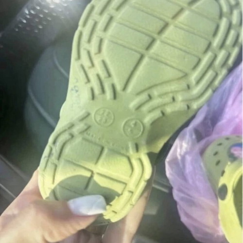 Pepa children's clogs used, size 22, green