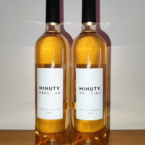 Château Minuty Prestige Rosé wine new, pack of 2 bottles 750ml