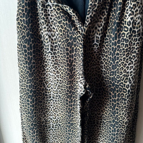 Leopard pants Vassia Kostara size M like new