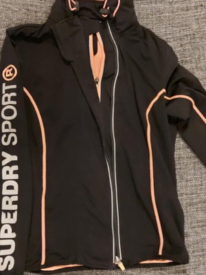 Αθλητική γυνακεια ζακέτα με κουκούλα Superdry No Large -Medium