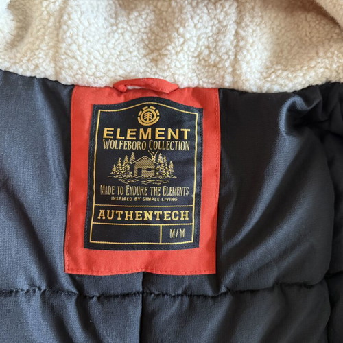 Element Explorer Parka men's winter jacket, orange