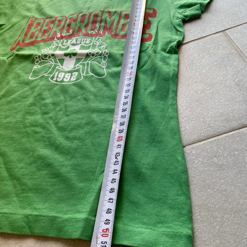 Abercrombie & Fitch Vintage Green T-Shirt Size S New