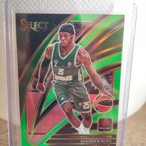 Kendrick Nunn Euroleague Select Courtside Card 46/75 new