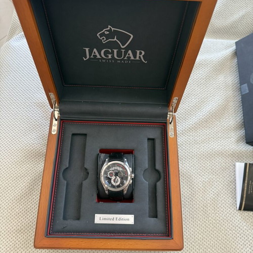 Jaguar Limited Edition Watch like new, black, men's