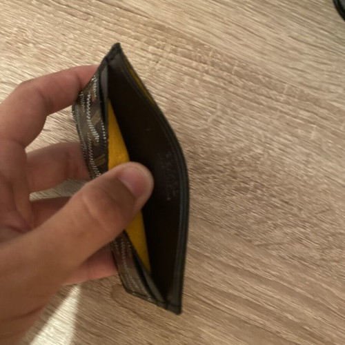 Goyard wallet new, never used