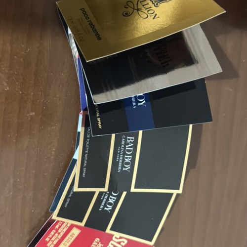 Tester perfumes authentic, pack of 10 small 1.5 ml samples