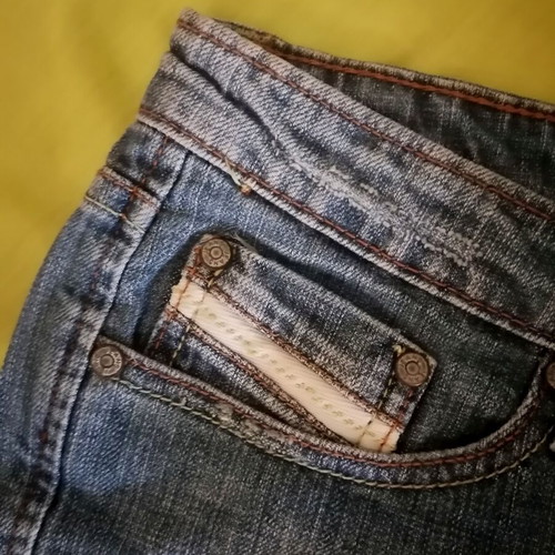 Jeanstar short shorts S-M, blue