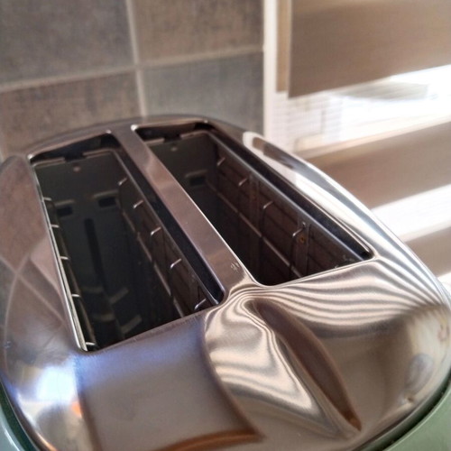 Ariete vintage toaster used with small dent