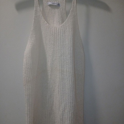 Mango knitted sugar top new, size S