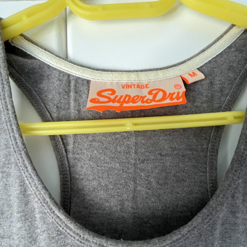 Superdry dress medium used, grey
