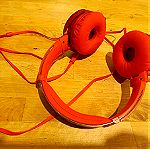  Ακουστικά Κεφαλής Sony MDR-XB550AP Κόκκινα
