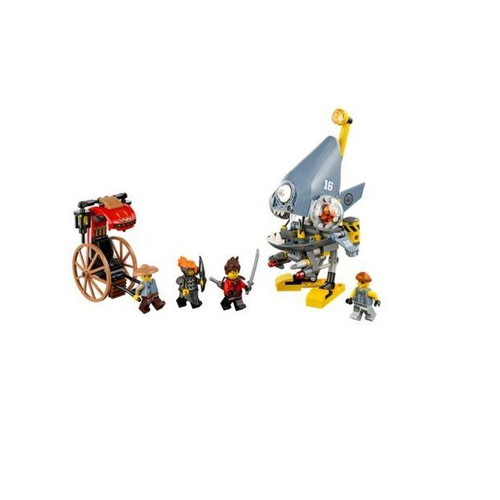 The LEGO Ninjago Movie Piranha Chase 70629 like new