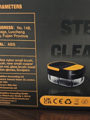 Gautye G1 Steam Cleaner 1500W New with Accessories