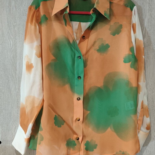 Mantero 1902 silk shirt like new, size 40I