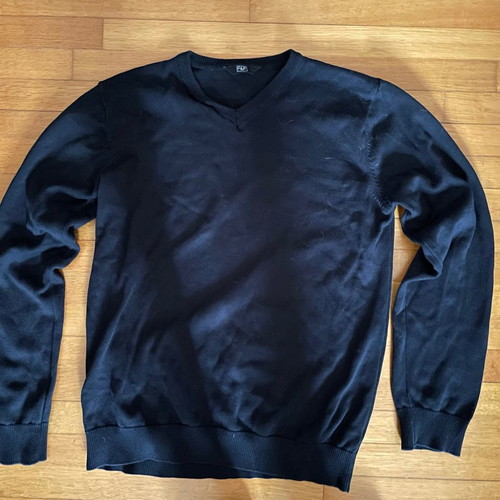 V-neck sweater dark blue size 13-14 years F&F