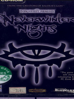 Neverwinter Nights PC game μεταχειρισμένο, 3CD χωρίς βιβλίο οδηγιών