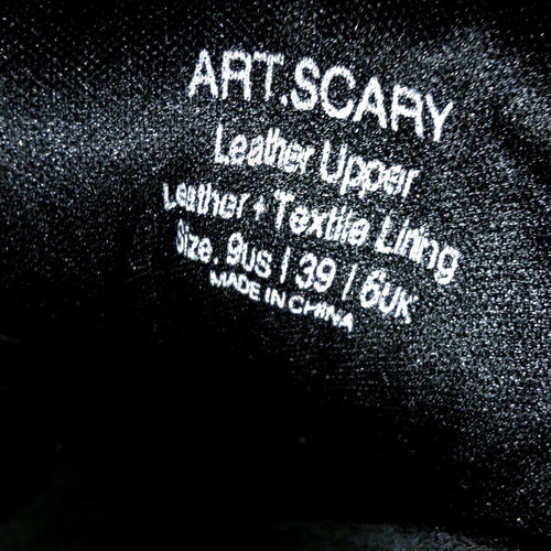 Naked Wolfe Scary Chunky Platform Sneakers Black and Neon Green used