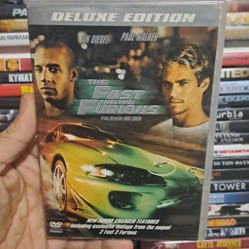 The Fast and the Furious Deluxe Edition DVD μεταχειρισμένο, δράσης και περιπέτεια
