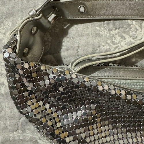 Small metallic shoulder bag Accessorize new