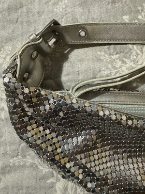 Small metallic shoulder bag Accessorize new