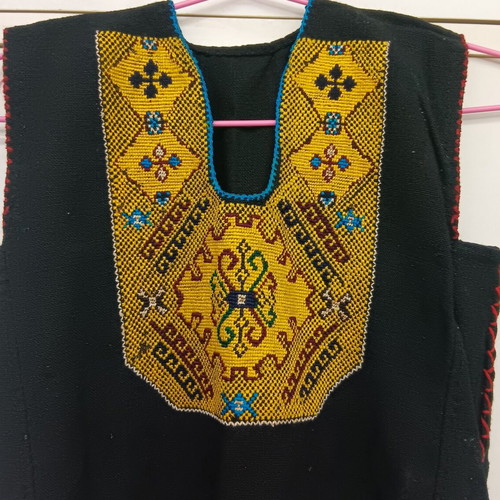 Traditional wool dress used, collectible vintage