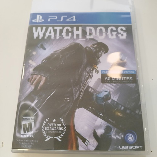 WatchDogs PlayStation 4 game used, no original box