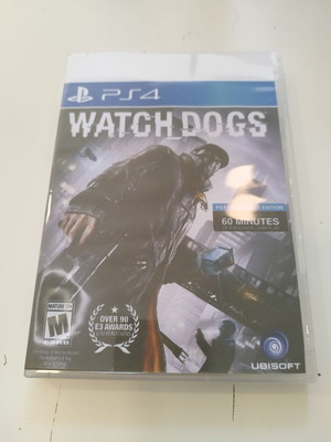 WatchDogs PlayStation 4 game used, no original box