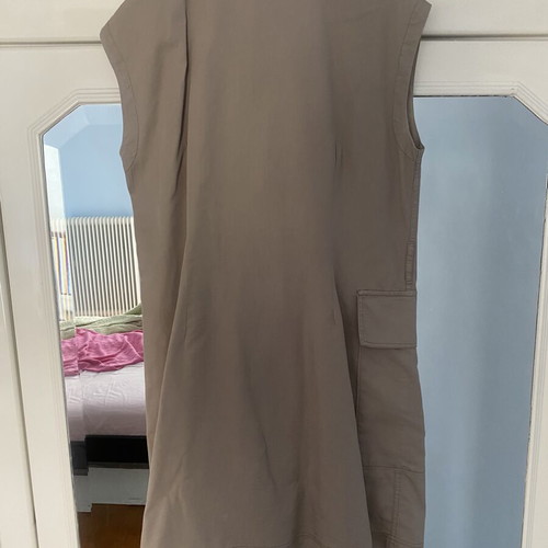 Oysho cargo dress used, wrap style with belt, size M