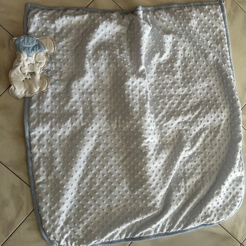 Blanket sleeping bag blue-white like new