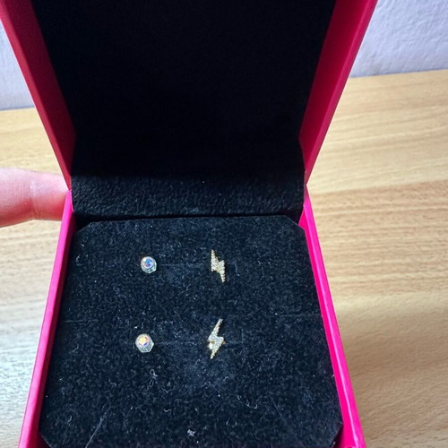 Anna Maria Mazaraki earrings new, set of two pairs