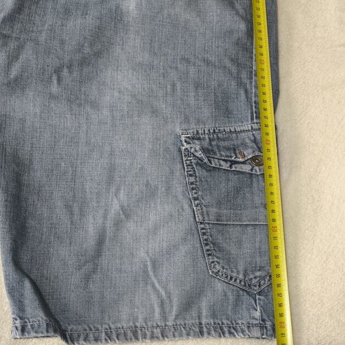 Animal Vintage Y2K Denim Cargo Shorts used, light blue