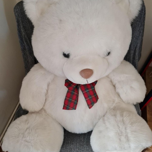 Stuffed bear like new, large size