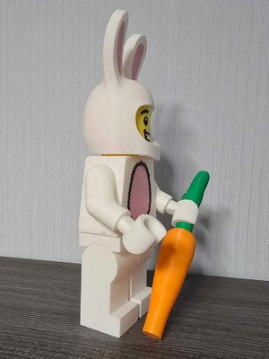 Large Easter bunny miniature 15cm new, 3D printed