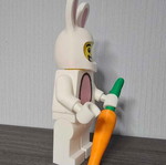 Large Easter bunny miniature 15cm new, 3D printed
