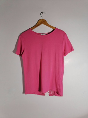 Terranova short-sleeve blouse used, pink, size S