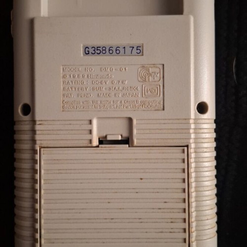 Nintendo Game Boy console with games