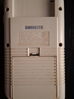 Nintendo Game Boy console with games