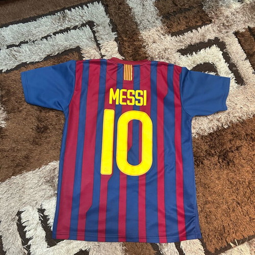 Barcelona Messi #10 replica jersey used season 11/12